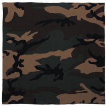 MFH Bandana Cotton 55 x 55 cm - Woodland