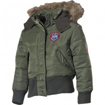 MFH US Kids Polar Jacket N2B - Olive - S