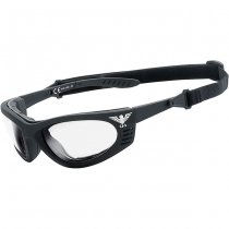 KHS Army Sports Glasses KHS-100 Clear - Black