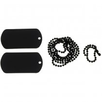 MFH US Dog Tag Set - Black