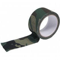 MFH Adhesive Fabric Tape 10 m - Woodland