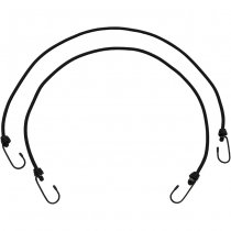 MFH Expander Set Hooks 75 cm - Black