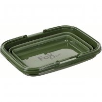 FoxOutdoor Folding Basket 9 l - Olive