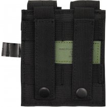 MFH Ammo Pouch Double Small MOLLE - Black