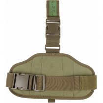 MFH Pistol Leg Holster MOLLE Right Hand - Flecktarn