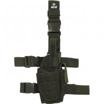 MFH Pistol Leg Holster Adjustable - Olive