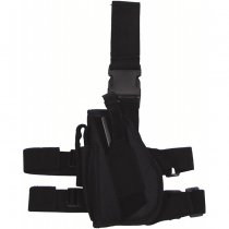 MFH Pistol Leg Holster Standard Left Hand - Black