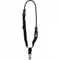 MFH Rifle Bungee Sling Buckle One Point - Black