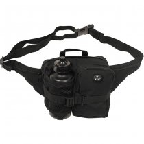 MFH Waist Bag & Drinking Bottle - Black