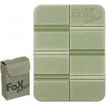 FoxOutdoor Thermal Seat Pad Foldable & MOLLE Pouch - Olive