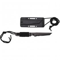 FoxOutdoor Action I Knife - Black