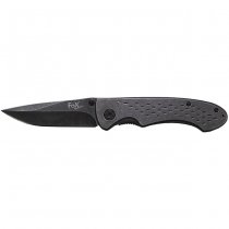 FoxOutdoor Jack Knife Stonewashed Metal Handle - Black