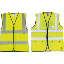 Surplus GB Safety Vest Like New - Signal Yellow
