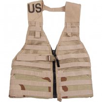Surplus US Modular MOLLE Vest II FLC Used - 3-Color Desert