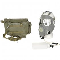 Surplus PL Gas Mask MP4B & Bottle Like New