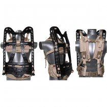 Surplus US Backpack MOLLE II Light Used - 3-Color Desert