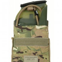 Surplus GB Hydration Zip-Pouch & Tpu Bladder Used - MTP Camo