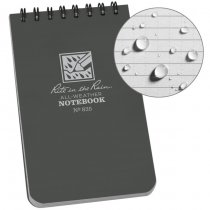 Rite in the Rain Polydura Top-Spiral Notebook 3 x 5 - Grey
