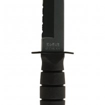 Ka-Bar Short Tanto Serrated Tanto Blade & Hard Plastic Sheath