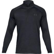 Under Armour Tech 1/2 Zip Long Sleeve - Black