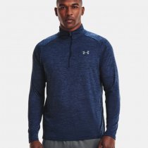 Under Armour Tech 1/2 Zip Long Sleeve - Blue / Grey - L
