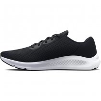 Under Armour Womens UA Charged Pursuit 3 Running Shoes - Black / White - 12