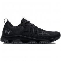 Under Armour Womens UA Micro G Strikefast Tactical Shoes - Black - 9