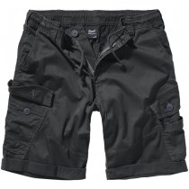 Brandit Tray Vintage Shorts - Black - XL