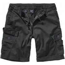 Brandit Tray Vintage Shorts - Black - 7XL