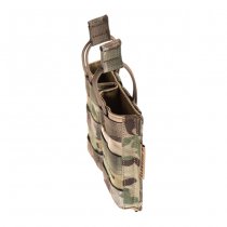 Clawgear 5.56mm Open Double Mag Pouch Core - Multicam