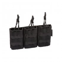 Clawgear 5.56mm Open Triple Mag Pouch Core - Black