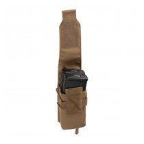 Clawgear 5.56mm Single Mag Stack Flap Pouch Core - Coyote