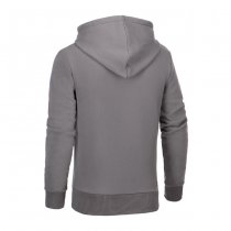 Clawgear CG Logo Zip Hoodie - Wolf Grey - XL