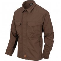 Helikon Woodsman Shirt - Earth Brown / Black