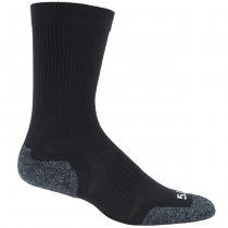 5.11 Slipstream Crew Sock - Black - L