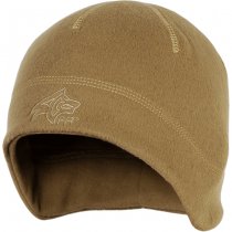 NFM Group Garm Low-Cut Fleece Beanie FR - Coyote - S/M