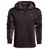 Vortex Optics Frontier Limits 1/4 Zip Hooded Pullover - Brown