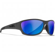 Wiley X Contend Captivate Polarized Blue Mirror - Grey