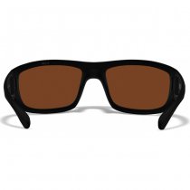 Wiley X Omega Captivate Polarized Bronze Mirror - Black