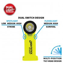 Nightstick INTRANT Intrinsically Safe Dual-Light Angle Light 3 AA - Green