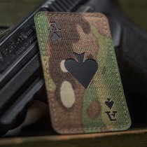 M-Tac Ace of Spades Laser Cut Patch - Multicam