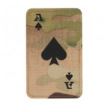 M-Tac Ace of Spades Laser Cut Patch - Multicam