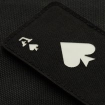 M-Tac Ace of Spades Laser Cut Patch GID - Black