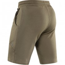 M-Tac Casual Fit Cotton Shorts - Dark Olive - S