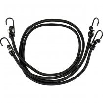 M-Tac Elastic Hook Cords 2pcs - Black