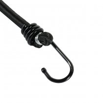 M-Tac Elastic Hook Cords 2pcs - Black