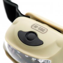 M-Tac Headlamp 4+1 LED - Khaki