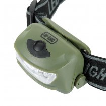 M-Tac Headlamp 4+1 LED - Olive