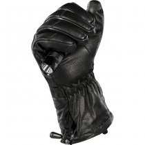 M-Tac Leather Winter Gloves - Black - L