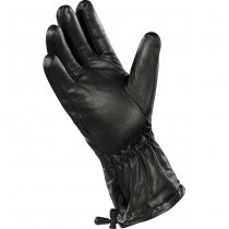 M-Tac Leather Winter Gloves - Black - M